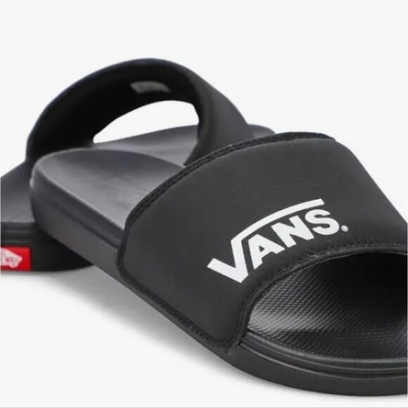 Vans Range Logo Slide- Black main image 9